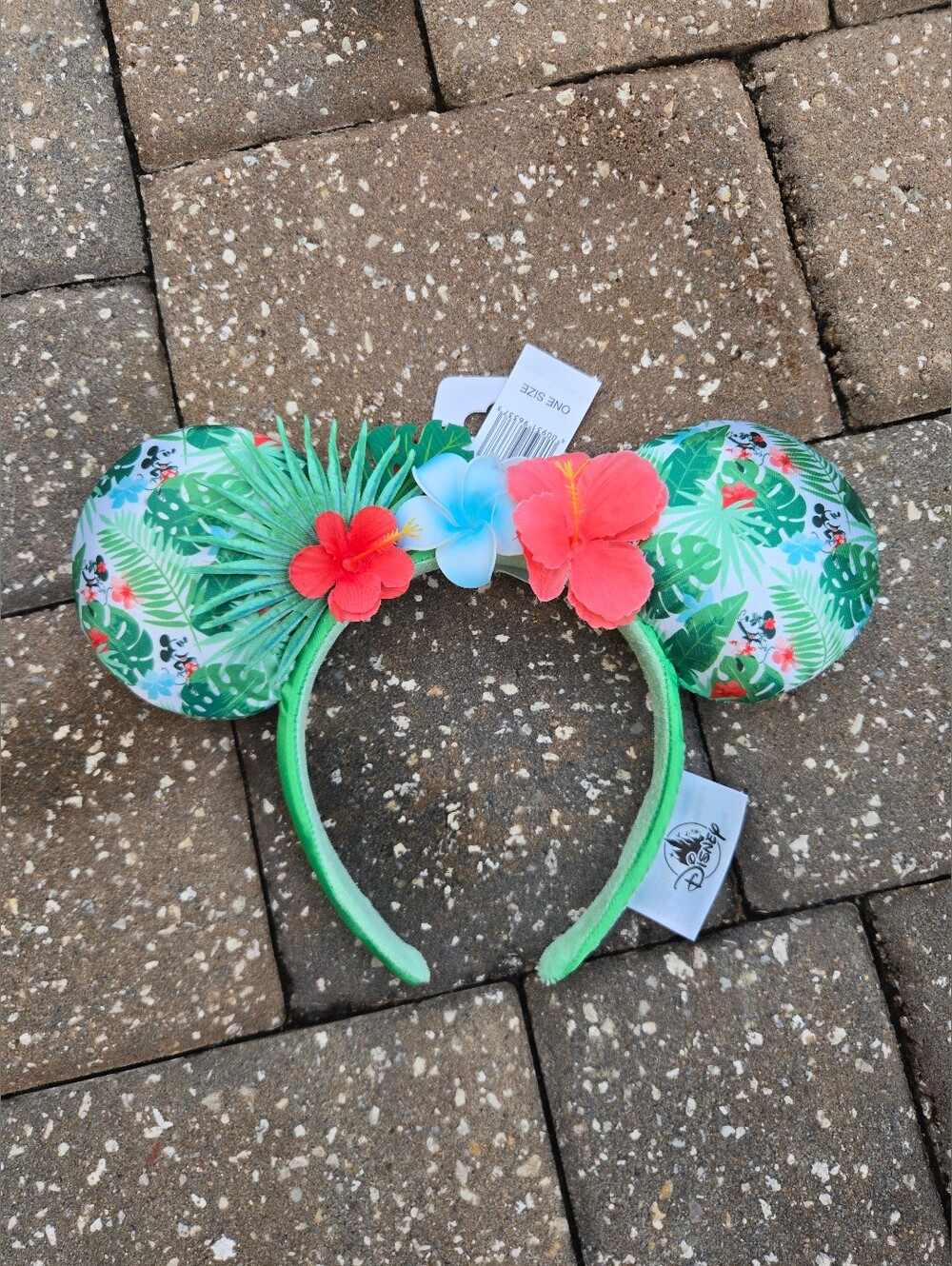 NWTs Walt Disney World Minnie Mouse Tropical Hideaway Ears Summer 2021 Ears